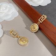 Versace long medusa earings  - 3