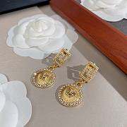 Versace long medusa earings  - 2