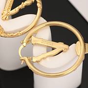 Versace round earings  - 2