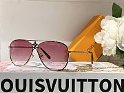 Louis Vuitton flower sunglasses ( 5 colors) - 5