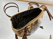 Fendi By The Way small natural straw bag - 6