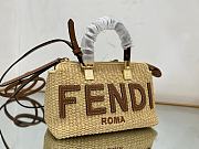 Fendi By The Way small natural straw bag - 4