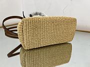 Fendi By The Way small natural straw bag - 2