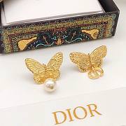 Dior butterfly earrings  - 1