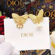 Dior butterfly earrings  - 6