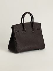 Hermès Birkin 25 Rouge Sellier Matte Alligator and Togo Touch Gold Hardware - 2