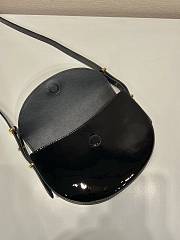 Prada patent black leather shoulder bag - 2