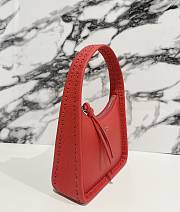 Fendi Red Mini Fendessence Logo Plaque Tote Bag - 4