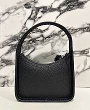 Fendi Black Mini Fendessence Logo Plaque Tote Bag - 2