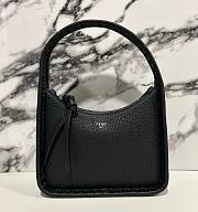 Fendi Black Mini Fendessence Logo Plaque Tote Bag - 1