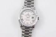 Rolex Day Date Stainless Steel Mens Watch - 1
