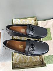 Gucci Interlocking G Driver Black Loafers - 2