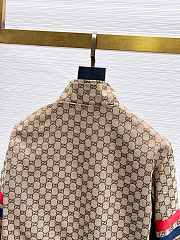 Gucci GG cotton canvas zip jacket - 4