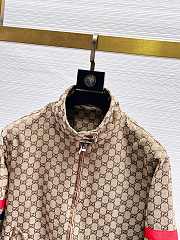 Gucci GG cotton canvas zip jacket - 3