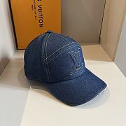 Louis Vuitton denim hat （ light blue/ blue) - 6