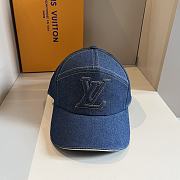 Louis Vuitton denim hat （ light blue/ blue) - 4