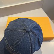 Louis Vuitton denim hat （ light blue/ blue) - 2