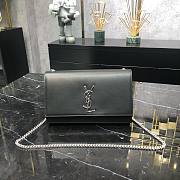 YSL Monogram Gourmette Black - 20cm - 2