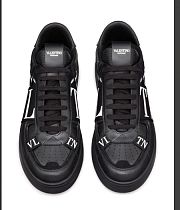 VALENTINO GARAVANI Leather sneakers with side band logo - 5