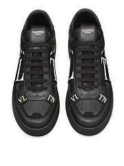 VALENTINO GARAVANI Leather sneakers with side band logo - 3