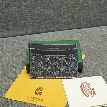 Goyard Card Holder In Grey - 10.5*8cm