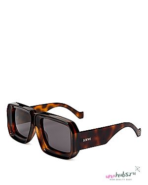 Loewe Paula's Ibiza Square-Frame Acetate Sunglasses tortoise brown - 1