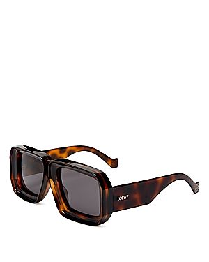 Loewe Paula's Ibiza Square-Frame Acetate Sunglasses tortoise brown