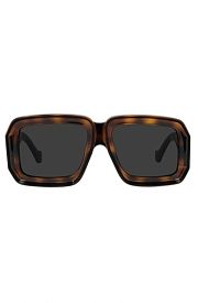 Loewe Paula's Ibiza Square-Frame Acetate Sunglasses tortoise brown - 2