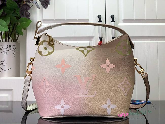 Louis Vuitton Monogram Canvas Marshmallow Bag In Sunset Kaki - 24x22x13cm - 1