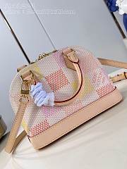 Louis Vuitton Alma BB Peach Damier Giant coated canvas - 23.5 x 17.5 x 11.5 cm - 5