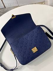 Louis Vuitton Pochette Metis Navy Blue Shoulder Bag - 25 x 19 x 7 - 6