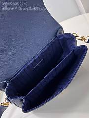 Louis Vuitton Pochette Metis Navy Blue Shoulder Bag - 25 x 19 x 7 - 3