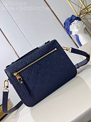 Louis Vuitton Pochette Metis Navy Blue Shoulder Bag - 25 x 19 x 7 - 2