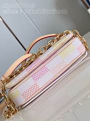 Louis Vuitton Pochette Métis East West Bag Peach Pink - 21.5 x 13.5 x 6 cm - 5