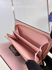 Louis Vuitton Portefeuille Juliette Bifold Wallet Pink - 13 x 9 x 3cm - 5