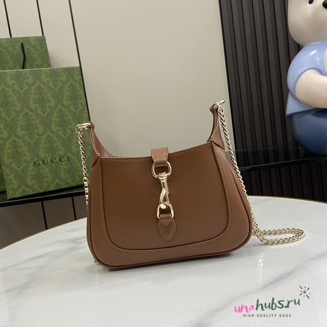 Gucci Jackie 1961 Notte Brown - 19.5x 18x 3.5cm - 1