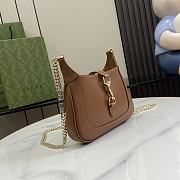 Gucci Jackie 1961 Notte Brown - 19.5x 18x 3.5cm - 2