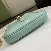 	 Gucci Jackie 1961 Notte Blue - 19.5x 18x 3.5cm - 5