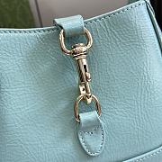 	 Gucci Jackie 1961 Notte Blue - 19.5x 18x 3.5cm - 3