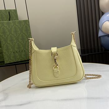 	 Gucci Jackie 1961 Notte Yellow - 19.5x 18x 3.5cm