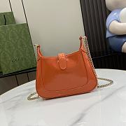 	 Gucci Jackie 1961 Notte Orange - 19.5x 18x 3.5cm - 3