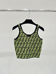 Fendi Tank Top FF Pattern  - 2