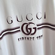 Gucci GG White and Red T-Shirt - 6