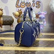 Louis Vuitton Speedy Bandoulière 20 Navy Cream - 2