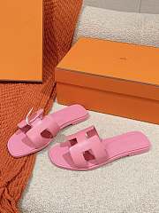 Hermes Oran Sandals All Pink - 1