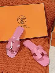 Hermes Oran Sandals All Pink - 2