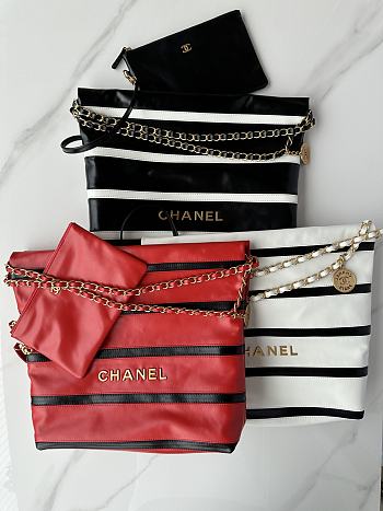 Chanel 22 Small Handbag Shiny Calfskin - 35cmX37cmX7cm