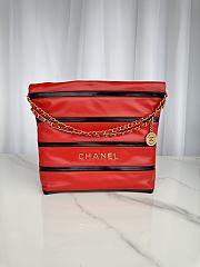 Chanel 22 Small Handbag Shiny Calfskin - 35cmX37cmX7cm - 3