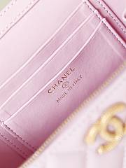 	 Chanel Vanity Shoulder Bag With Handle In Pink - 10-17-8cm - 3