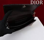 	 Dior My Dior Burgundy Patent Leather Bag - 21*11.5*4.5cm - 6